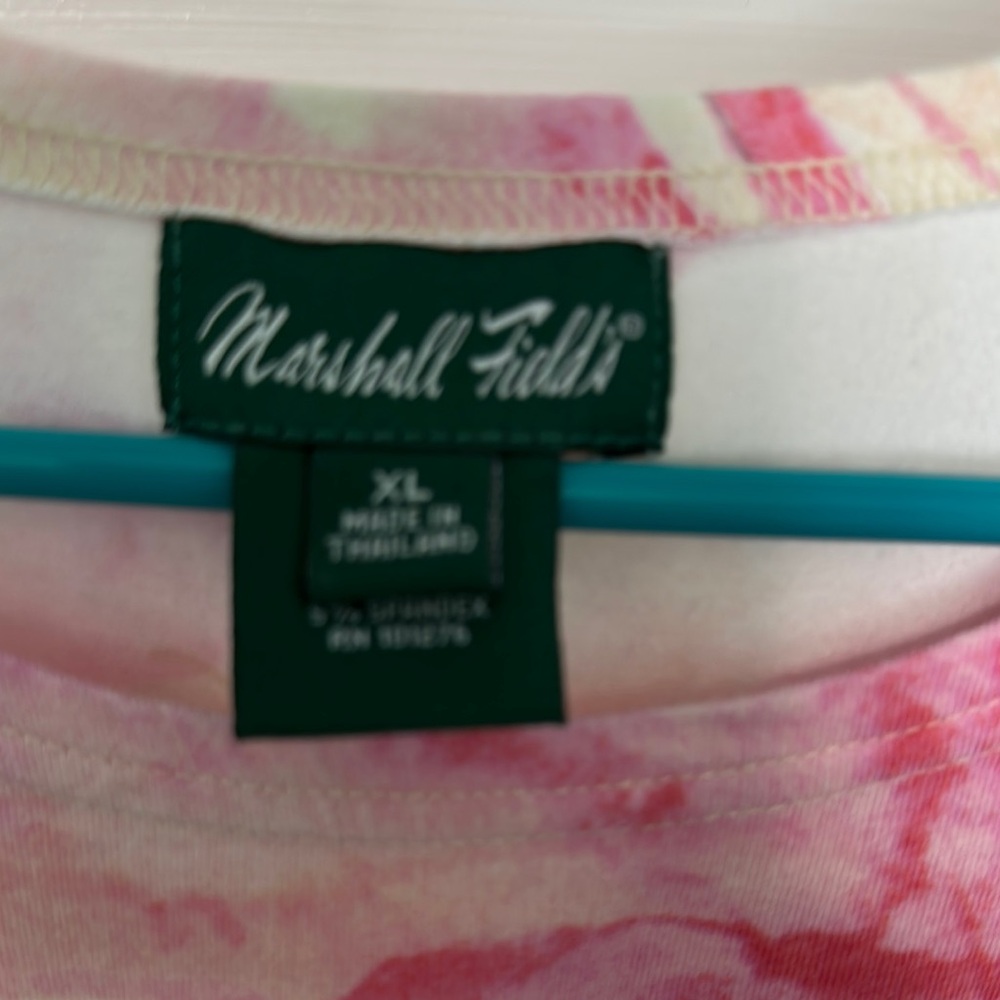 Pink Graphic 3/4 Sleeve Shirt - Picture 2 of 6